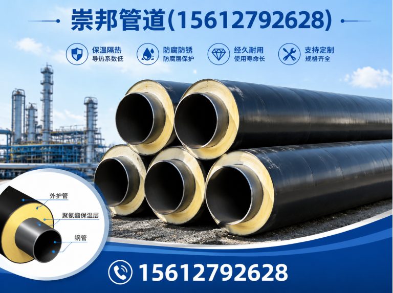 运河区保温防腐管道展示图